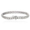 Image 4 : 14KT White Gold 1.13ctw Diamond Tennis  Bracelet