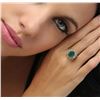 Image 2 : 14KT White Gold 2.80ct Emerald and Diamond Ring