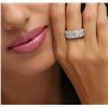 Image 6 : 14KT White Gold 3.36ctw Diamond Ring