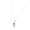 Image 7 : 14KT Yellow Gold Baby Shoe Pendant With Chain