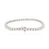 Image 4 : 14KT White Gold 2.89ctw Diamond Tennis Bracelet