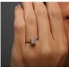 Image 7 : 14KT White Gold 0.96ct Diamond Solitaire Ring
