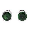 Image 1 : 14KT White Gold 2.72ctw Tsavorite Earrings