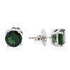 Image 2 : 14KT White Gold 2.72ctw Tsavorite Earrings