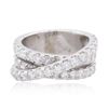 Image 1 : 14KT White Gold 2.74ctw Diamond Ring