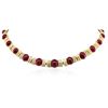 Image 4 : 18KT Yellow Gold 47.33ctw Ruby and Diamond Suite