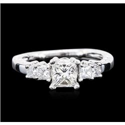 14KT White Gold 1.19ctw Diamond Ring