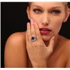 Image 5 : 14KT White Gold 5.56ct Tanzanite and Diamond Ring