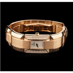 Ladies Concord 18KT Rose Gold 0.30ctw La Scala Diamond Wristwatch