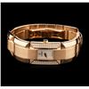 Image 1 : Ladies Concord 18KT Rose Gold 0.30ctw La Scala Diamond Wristwatch