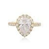 Image 1 : 14KT Yellow Gold 2.60ctw Diamond Ring