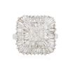 Image 3 : 14KT White Gold 2.83ctw Diamond Ballerina Ring