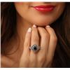 Image 5 : 14KT White Gold 5.25ctw Black Diamond Ring