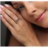 Image 2 : 14KT Two-Tone Gold 0.50ctw Diamond Ring