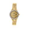 Image 1 : Ladies Rolex 18KT Yellow Gold Diamond Lady President DateJust Wristwatch