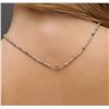 Image 6 : 14KT Yellow Gold 33.45ctw Rough Diamond Necklace