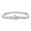 Image 4 : 14KT White Gold 13.54ctw Diamond Tennis Bracelet