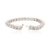 Image 7 : 14KT White Gold 13.54ctw Diamond Tennis Bracelet