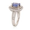 Image 6 : 14KT Two-Tone Gold 2.63ct Tanzanite and Diamond Ring