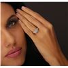 Image 1 : 18KT White Gold 2.15ctw Diamond Ring