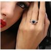 Image 1 : 14KT White Gold 1.75ctw Black Diamond Ring