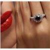 Image 2 : 14KT White Gold 1.75ctw Black Diamond Ring