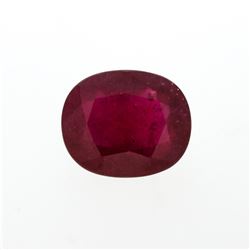 18.26ct. One Oval Cut Natural Ruby