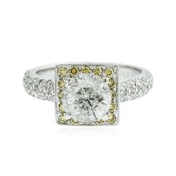 18KT White Gold 2.20ctw Diamond Ring