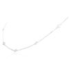 Image 7 : 14KT White Gold 1.57ctw Diamond Necklace