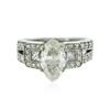 Image 3 : 18KT White Gold EGL Certified 2.99ctw Diamond Ring