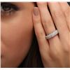 Image 5 : 14KT White Gold 1.00ctw Diamond Ring