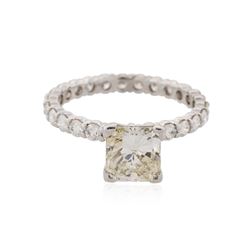 14KT White Gold 2.74ctw Diamond Ring