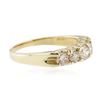 Image 2 : 14KT Yellow Gold 0.85ctw Diamond Wedding Band