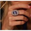 Image 5 : 14KT Rose Gold 6.83ct Tanzanite and Diamond Ring
