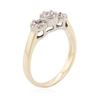 Image 6 : 14KT Two-Tone Gold 0.35ctw Diamond Ring