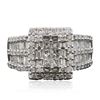 Image 3 : 14KT White Gold 1.44ctw Diamond Ring