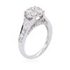 Image 7 : 14KT White Gold 1.12ctw Diamond Ring