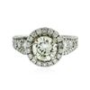 Image 1 : 18KT White Gold 3.48ctw Diamond Ring