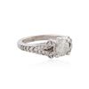 Image 2 : 14KT White Gold 1.75ctw Diamond Ring