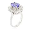 Image 7 : 14KT White Gold 1.90ct Tanzanite and Diamond Ring