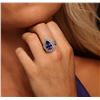 Image 2 : 14KT Two-Tone Gold 3.54ct Tanzanite and Diamond Ring