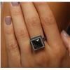 Image 5 : 18KT White Gold 3.00ct Tourmaline and Diamond Ring