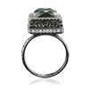 Image 6 : 18KT White Gold 3.00ct Tourmaline and Diamond Ring
