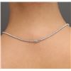 Image 6 : 18KT White Gold 9.34ctw Diamond Necklace