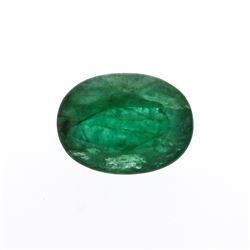 7.14ct. One Oval Cut Natural Emerald