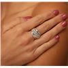 Image 2 : 14KT Yellow Gold 3.00ctw Diamond Ring