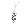 Image 7 : 14KT Two-Tone Gold 0.75ctw Diamond Pendant With Chain