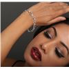 Image 5 : 14KT White Gold 1.25ctw Diamond Bracelet