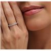 Image 2 : 14KT White Gold 0.75ctw Diamond Ring