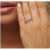 Image 1 : 14KT White Gold 1.38ctw Diamond Ring